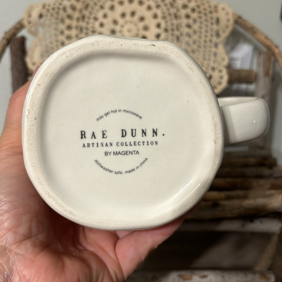 EUC RAE DUNN CRAZY CERAMIC MUG - Picture 6 of 7